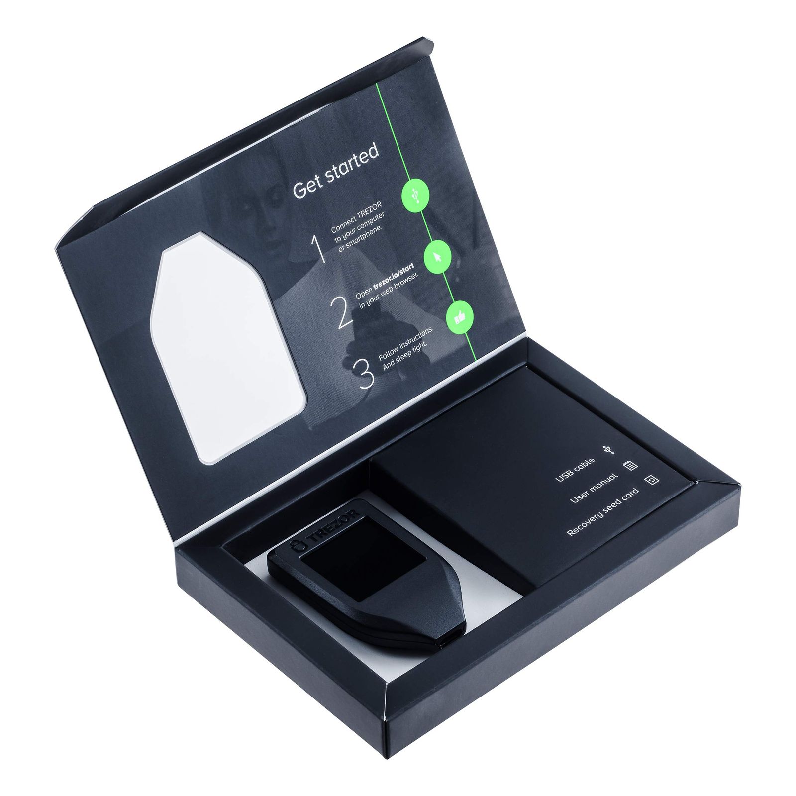 ビットコインウォレットTREZOR（トレザー）Model T - メルカリ