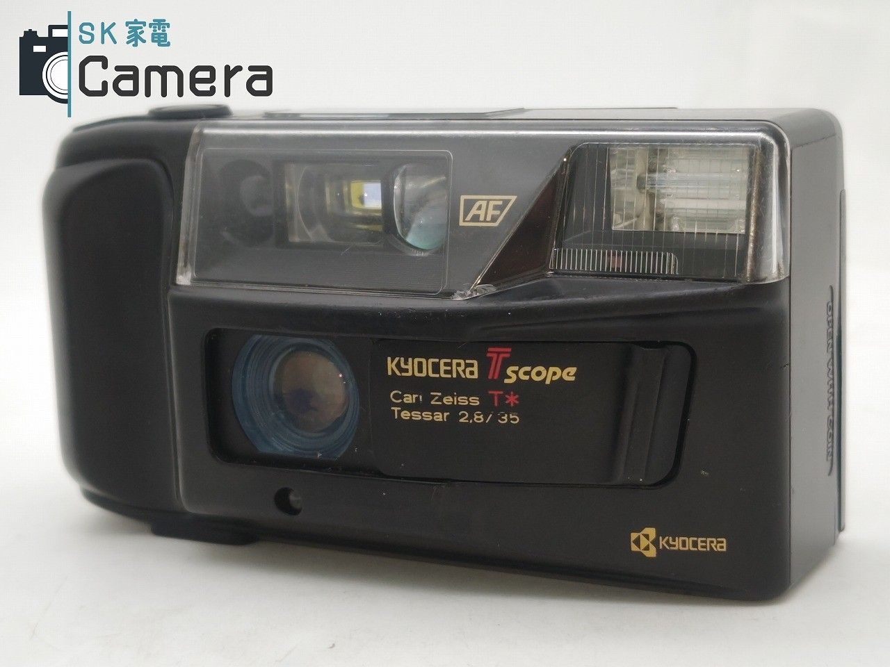 KYOCERA T Scope Carl Zeiss Tessar 35ｍｍ F2.8 T* 京セラ コンパクトフィルムカメラ