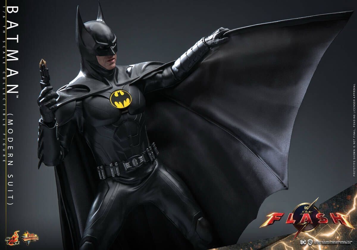 ホットトイズ　バットマン(モダンスーツ) 初回限定 ムービー・マスターピース】『ザ・フラッシュ』1／6スケール