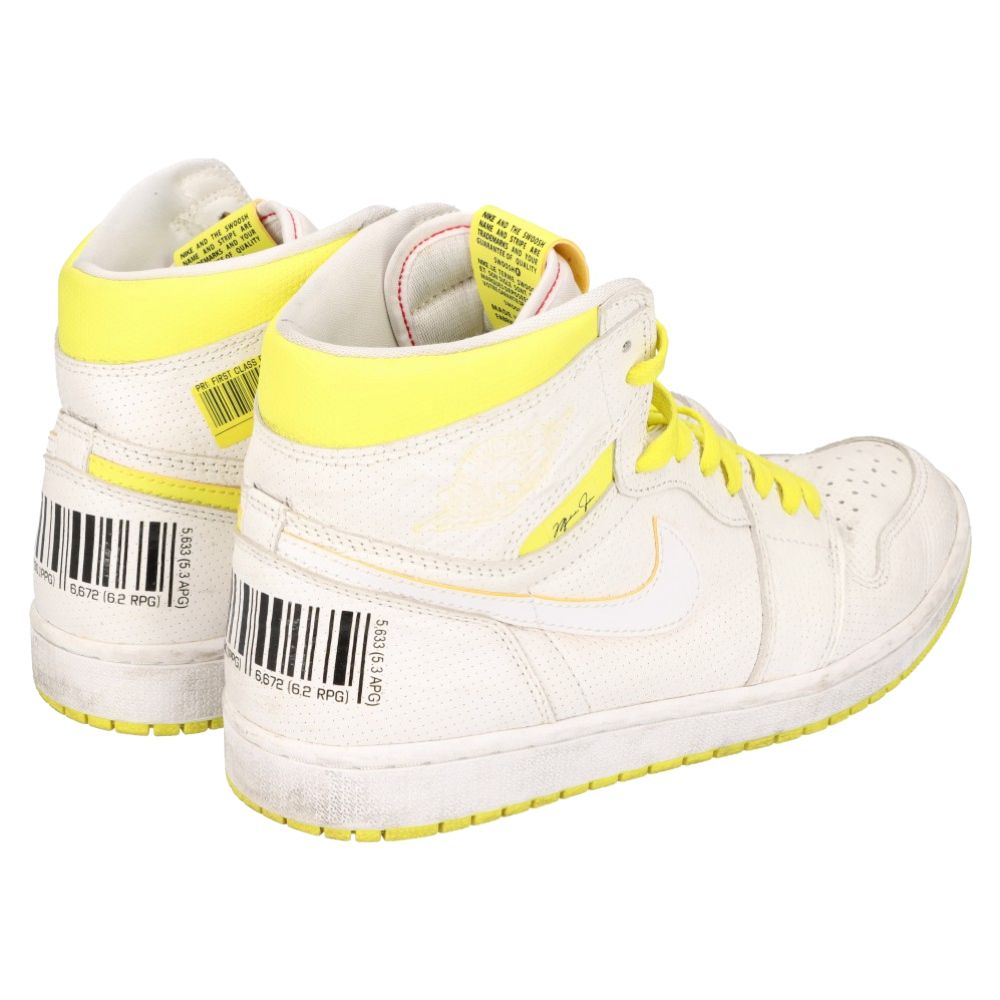 NIKE (ナイキ) AIR JORDAN 1 RETRO HIGH OG FIRST CLASS FLIGHT エアジョーダン 1 レトロ ハイ  OG ファーストクラス ハイカットスニーカー US9/27cm 555088-170 - メルカリ