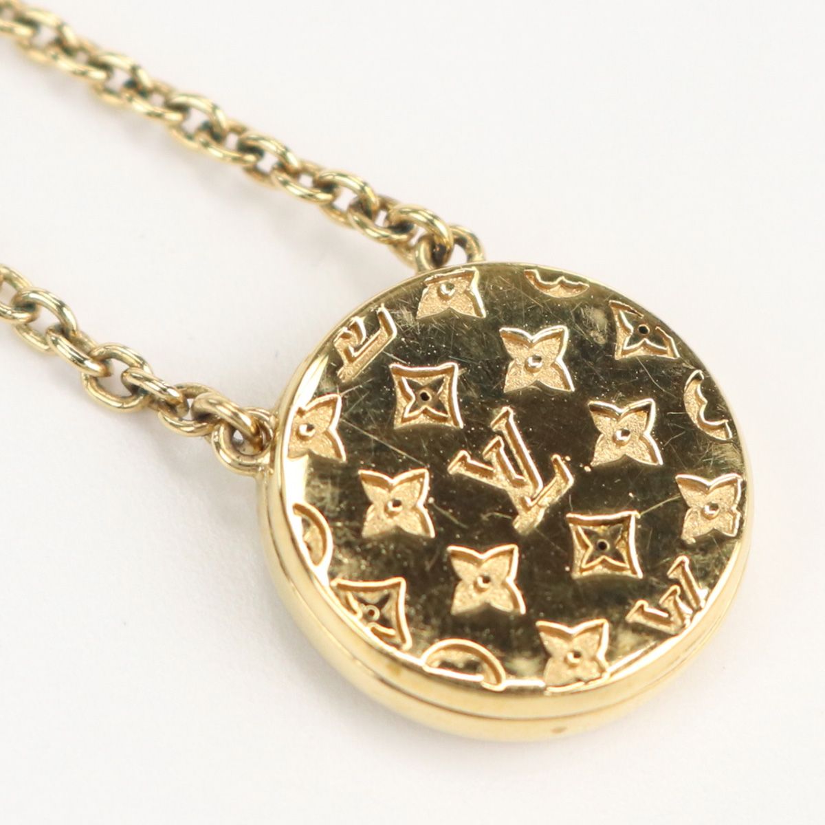 LOUIS VUITTON ルイヴィトン コリエ LtoV M80259 ネックレス メタル 