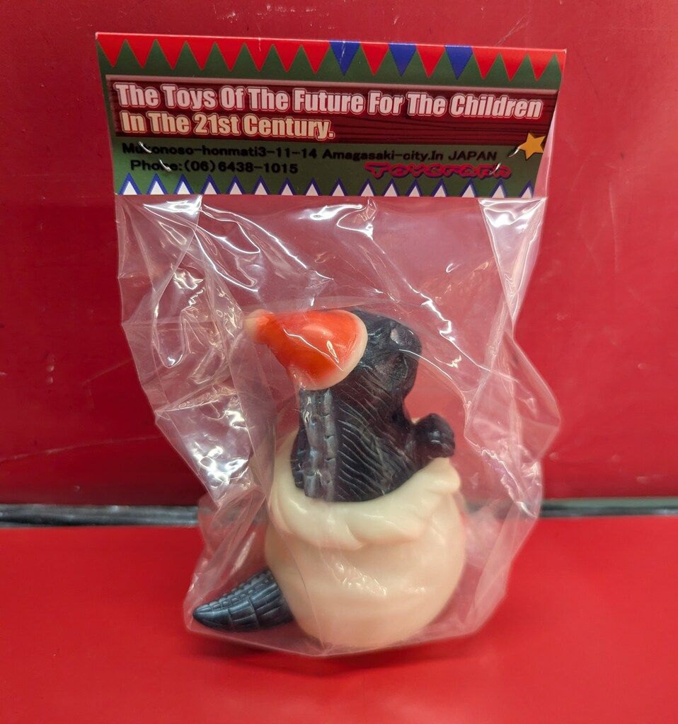 獣人雪男（エクスプラス）ソフビ 親子2体セット＋検討用頭胴体部