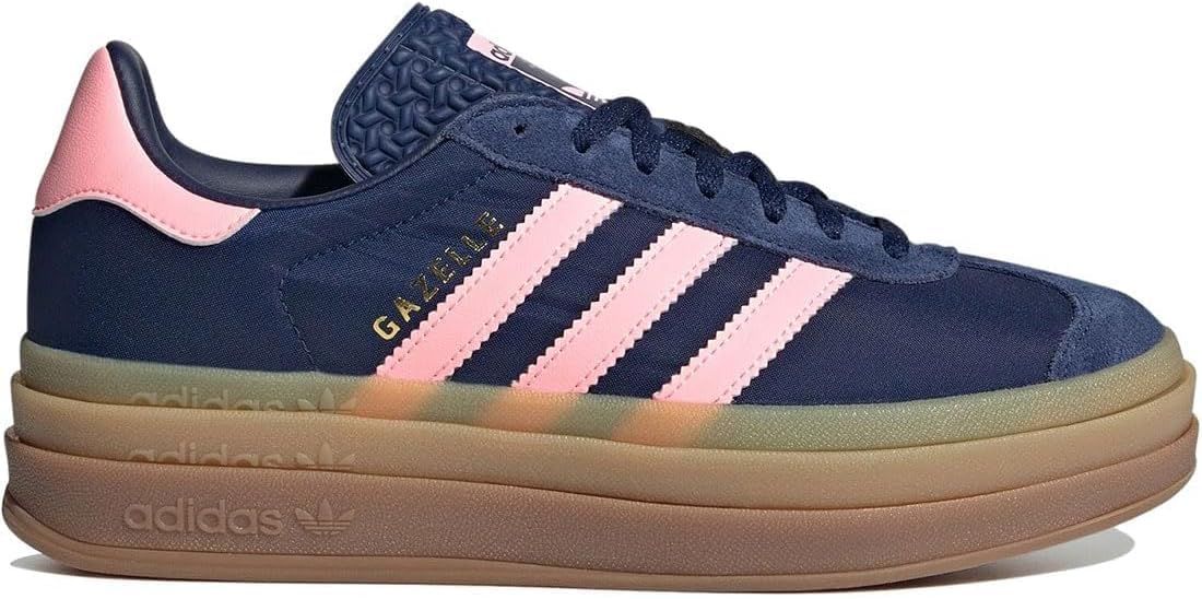 アディダス ガゼル ボールド GAZELLE BOLD ダークブルー|ピンクスパーク|ダークブルー IG4390 23.5cm