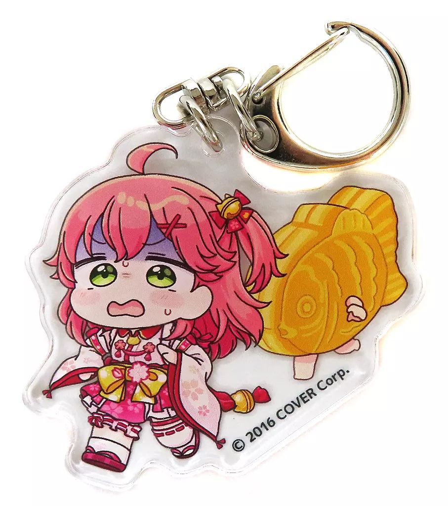 さくらみこ ばーちゃるぱーく アクリルキーホルダー ホロライブ アクリルキーホルダー Travel season さくらみこ