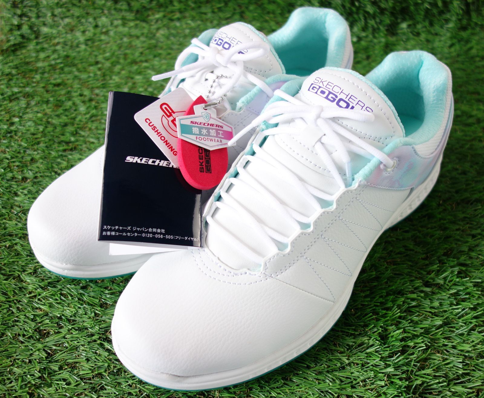 SKECHERS　GO GOLF  　レザー　軽量　ゴルフシューズ