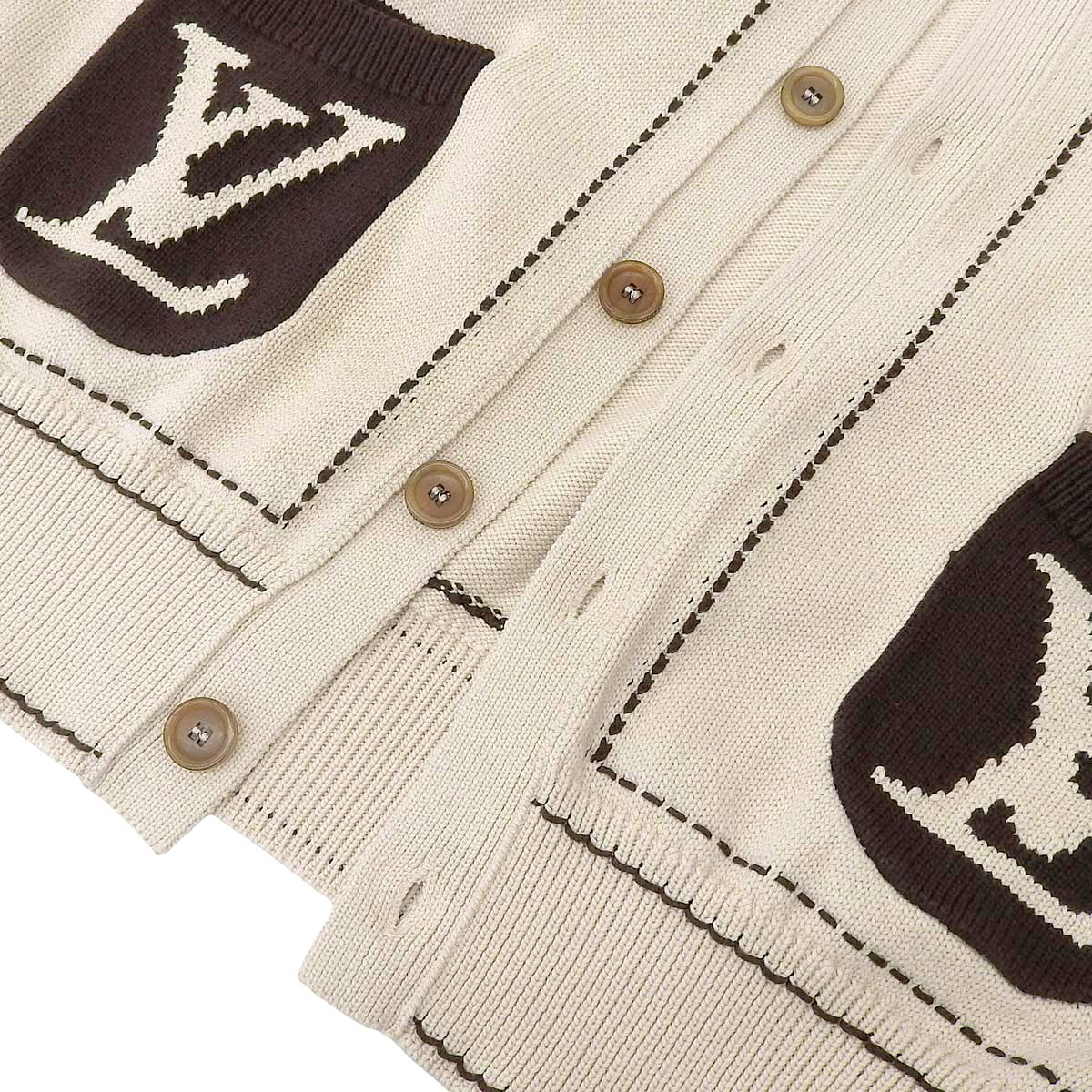 ルイヴィトン✖︎NIGOコラボカーディガンXL ルイヴィトン LOUIS VUITTON カーディガン ルイヴィトン✖︎NIGO