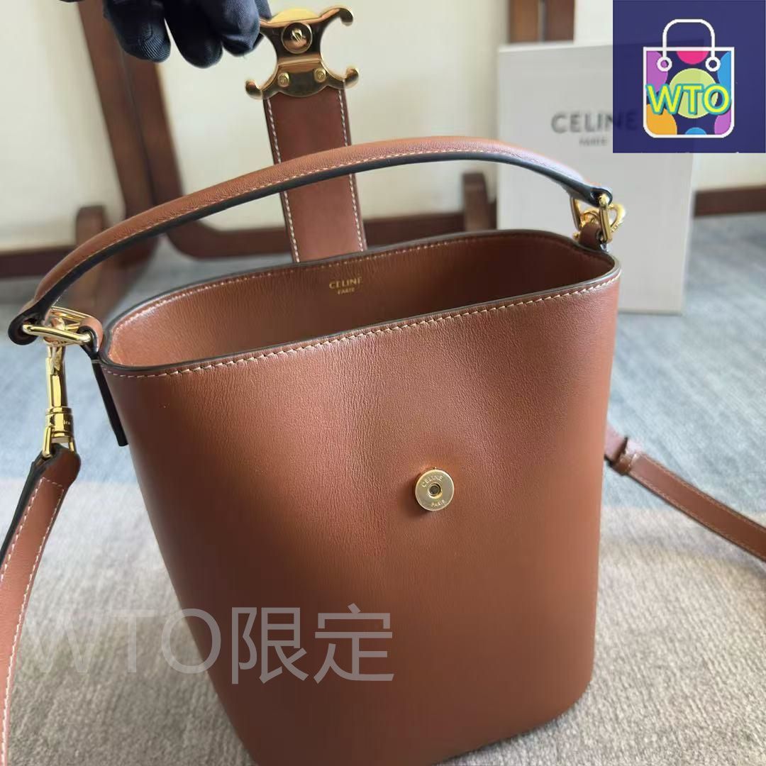  CELINE セリーヌ ショルダーバッグ スモール バケット Ｔシャツ カットソー トップス