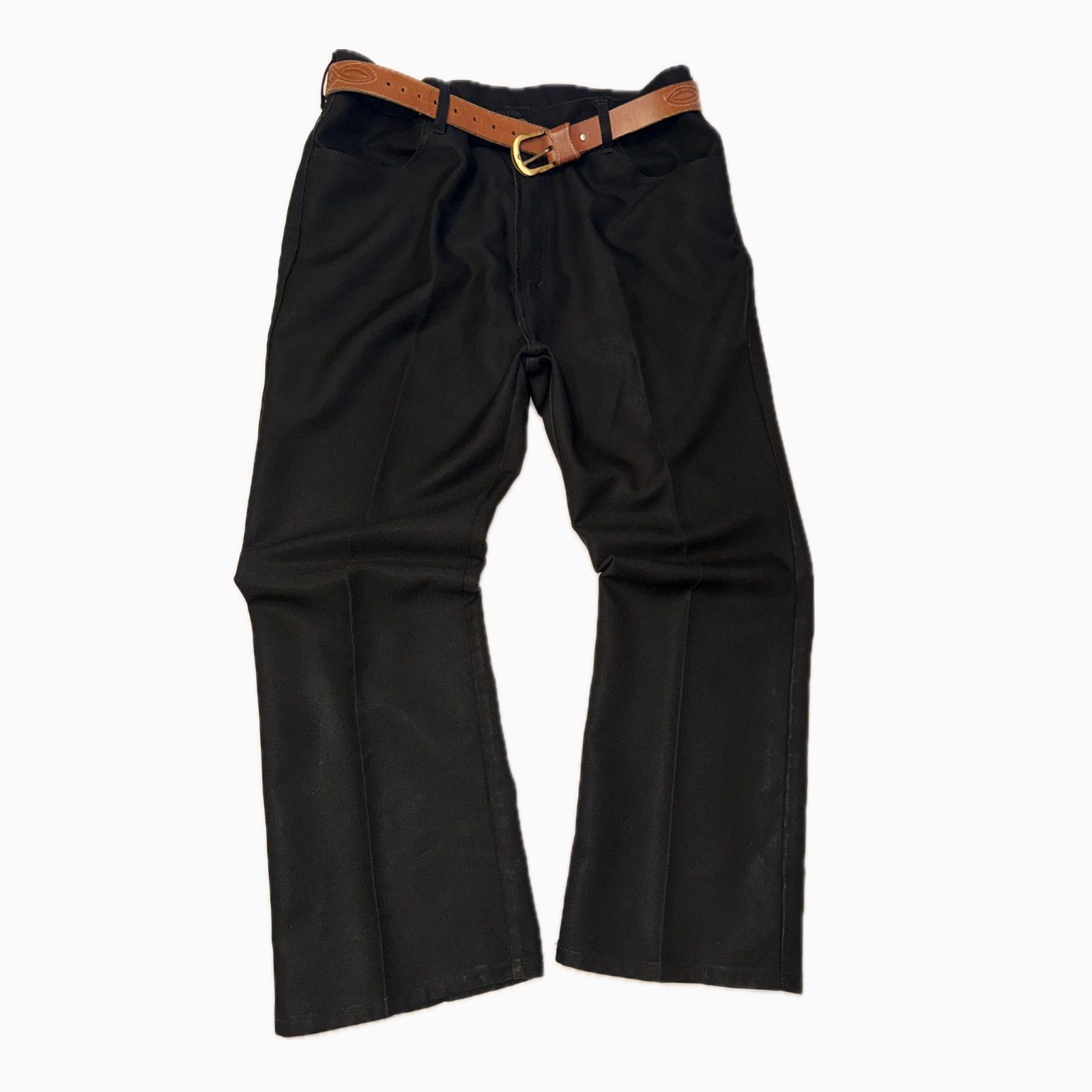 【美品】Levi's リーバイス　スラックス　黒　ブラック Levi's リーバイス アクションスラックス ブラック 黒 W32程度