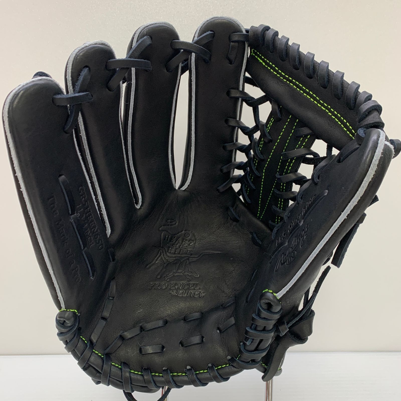 Rawlings 野球グローブ 右投げ用 黒 Rawlings 軟式用グローブ 黒 右投用 内