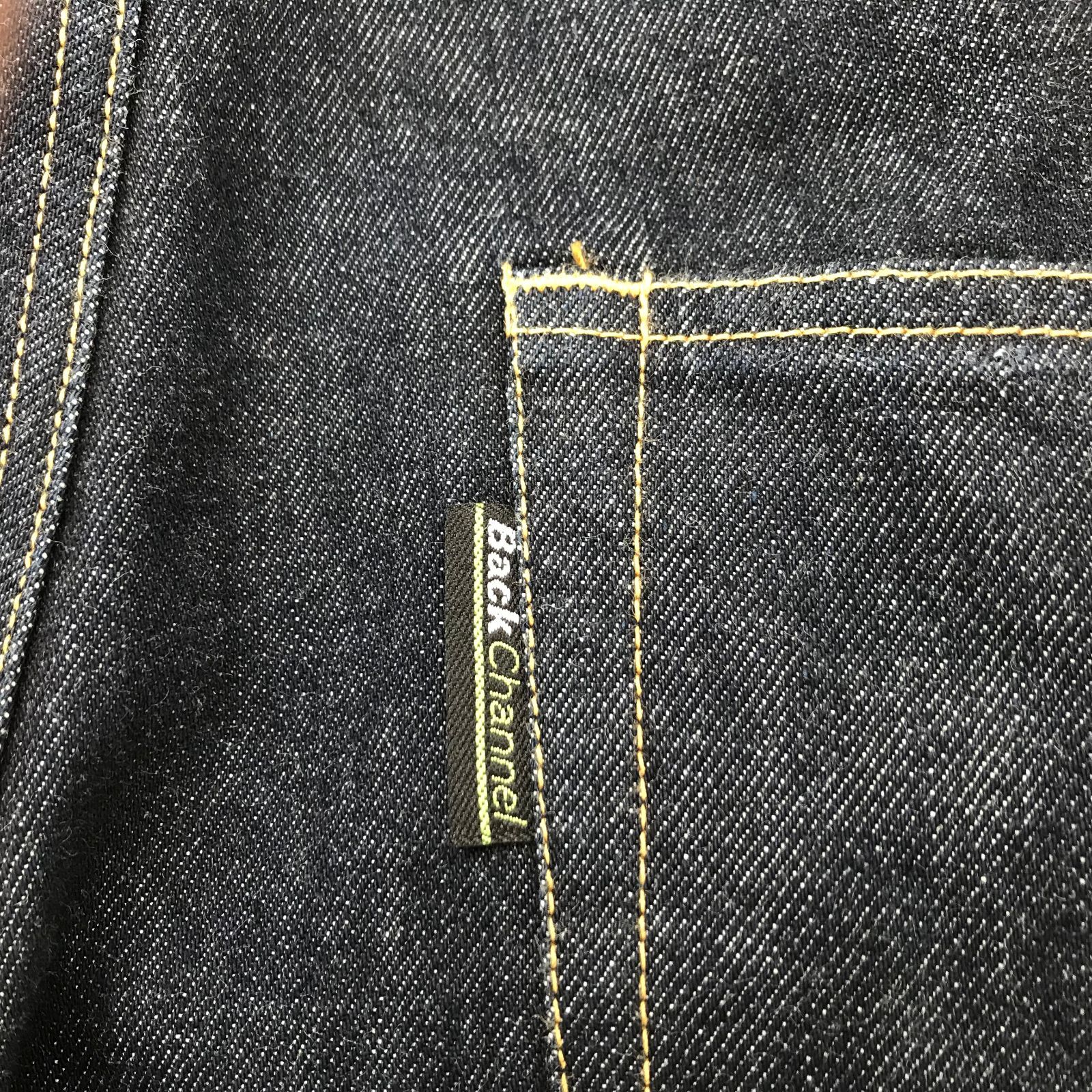 Back Channel 赤耳　デニムパンツ　濃紺　バックチャンネル　Y2K バックチャンネルジーンズ通販 | BACK CHANNEL - TWO FACE/トゥーフェイス