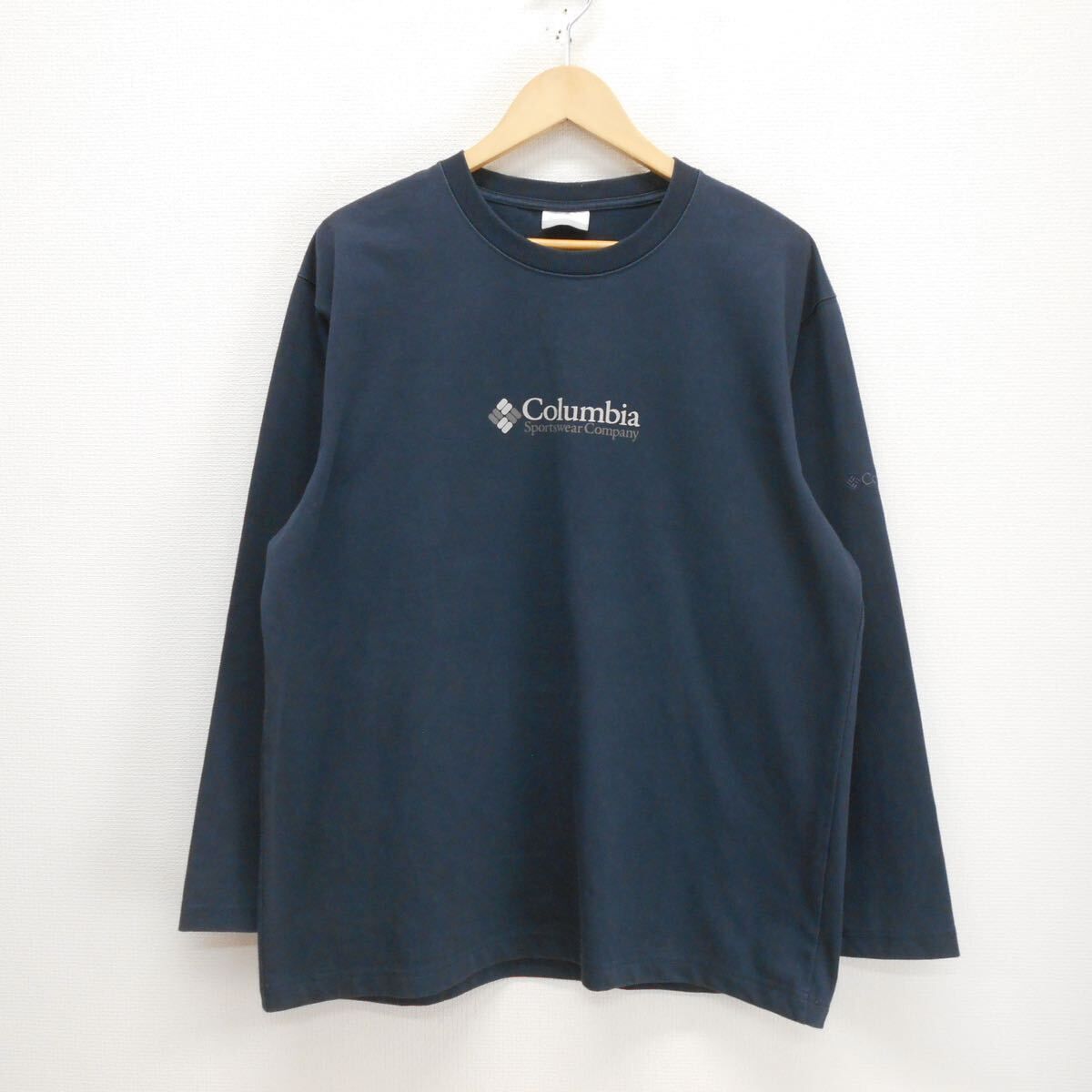 Columbia コロンビア PM3869 MARION HARBOR L/S TEE マリオンハーバーロングスリーブTシャツ ロンT 長袖 カットソー ロゴ L 10115668