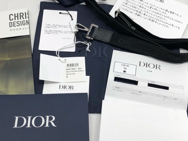 Dior ディオール DIOR BY ERL ショルダーバッグ ショルダーポーチ グレインドカーフスキン / 2ESBC119SER_H03E  【64097-007】