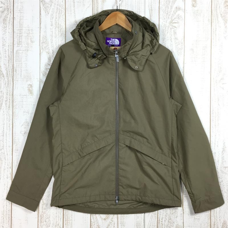 UNISEX S ノースフェイス × ナナミカ パープルレーベル マウンテン ウィンド パーカー MOUNTAIN WIND PARKA  ウィンドシェル ジャケット フーディ NORTH FACE NP2651N ベージュ系