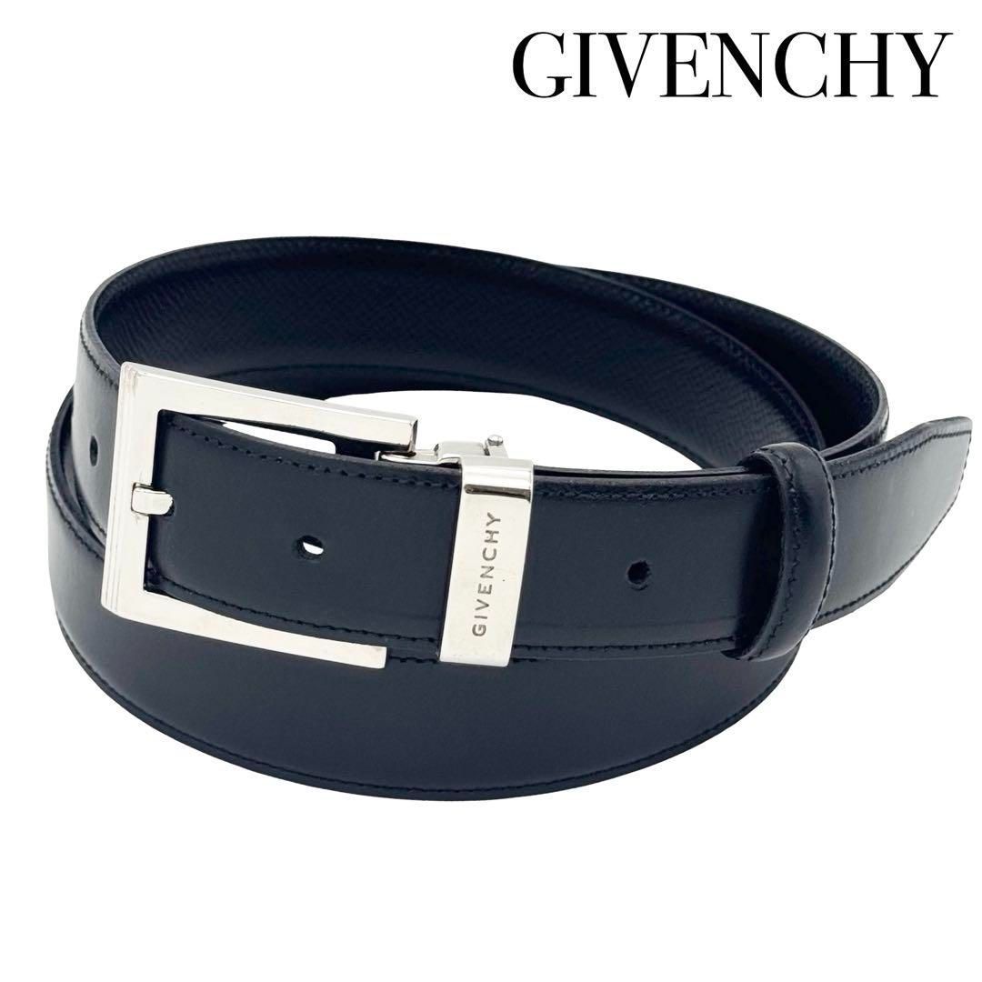 中古美品 イタリア製 GIVENCHY ジバンシー ベルト レザー 本革 黒色 楽天市場】ジバンシー GIVENCHY メンズ 小物 ベルト レザー