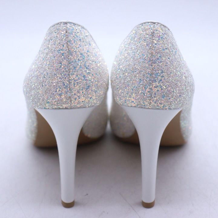 DIANA　ダイアナパンプス　ホワイト　白　23U DIANA ダイアナパンプス ホワイト 白 23U レース花柄 - メルカリ