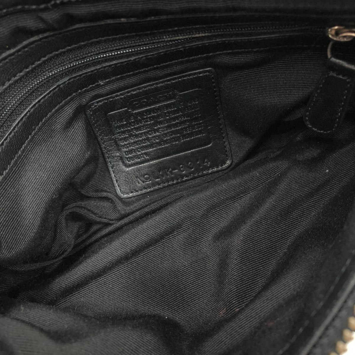 COACH コーチ ベティポーチ アクセサリーポーチ 8314 ブラック ナッパ 