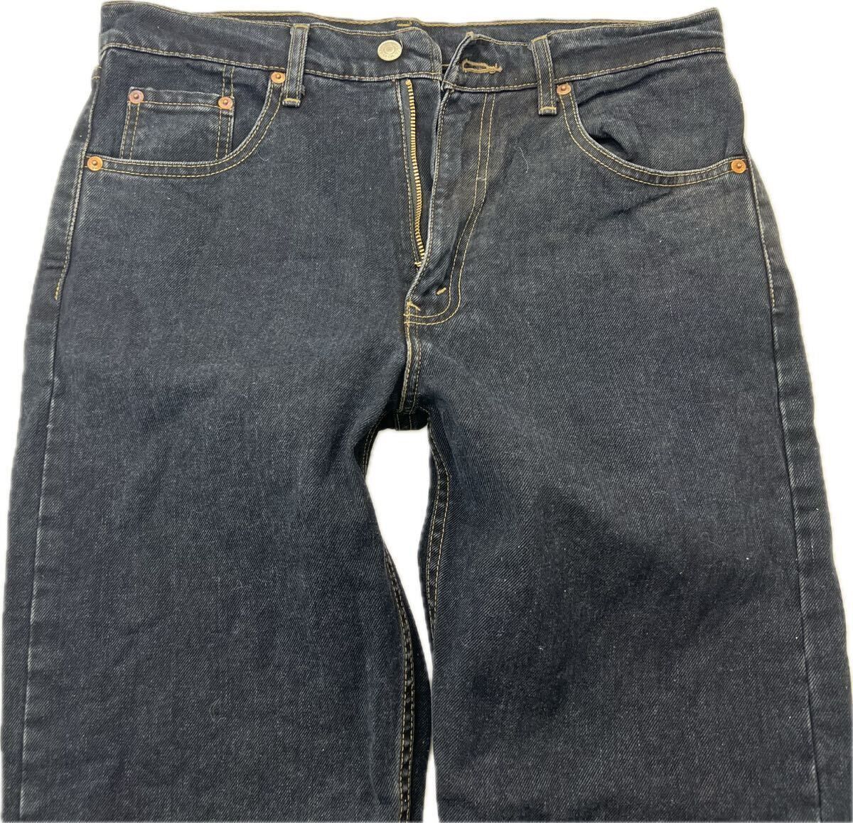 リーバイス 509-03 W34インチ ブラック デニム ジーンズ パンツ Levi