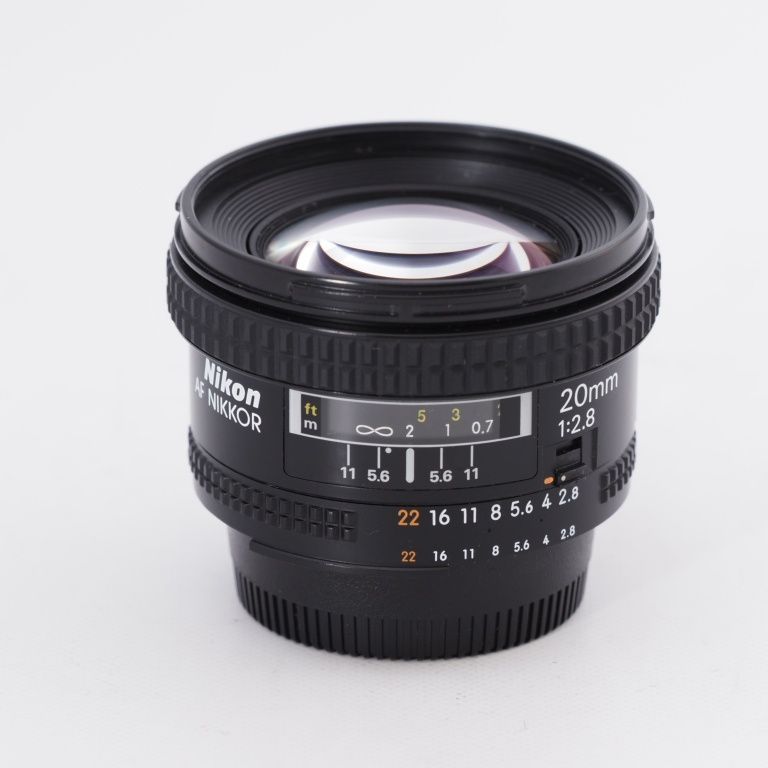 Nikon ニコン 交換レンズ AF NIKKOR 20mm F2.8 Fマウント - メルカリ