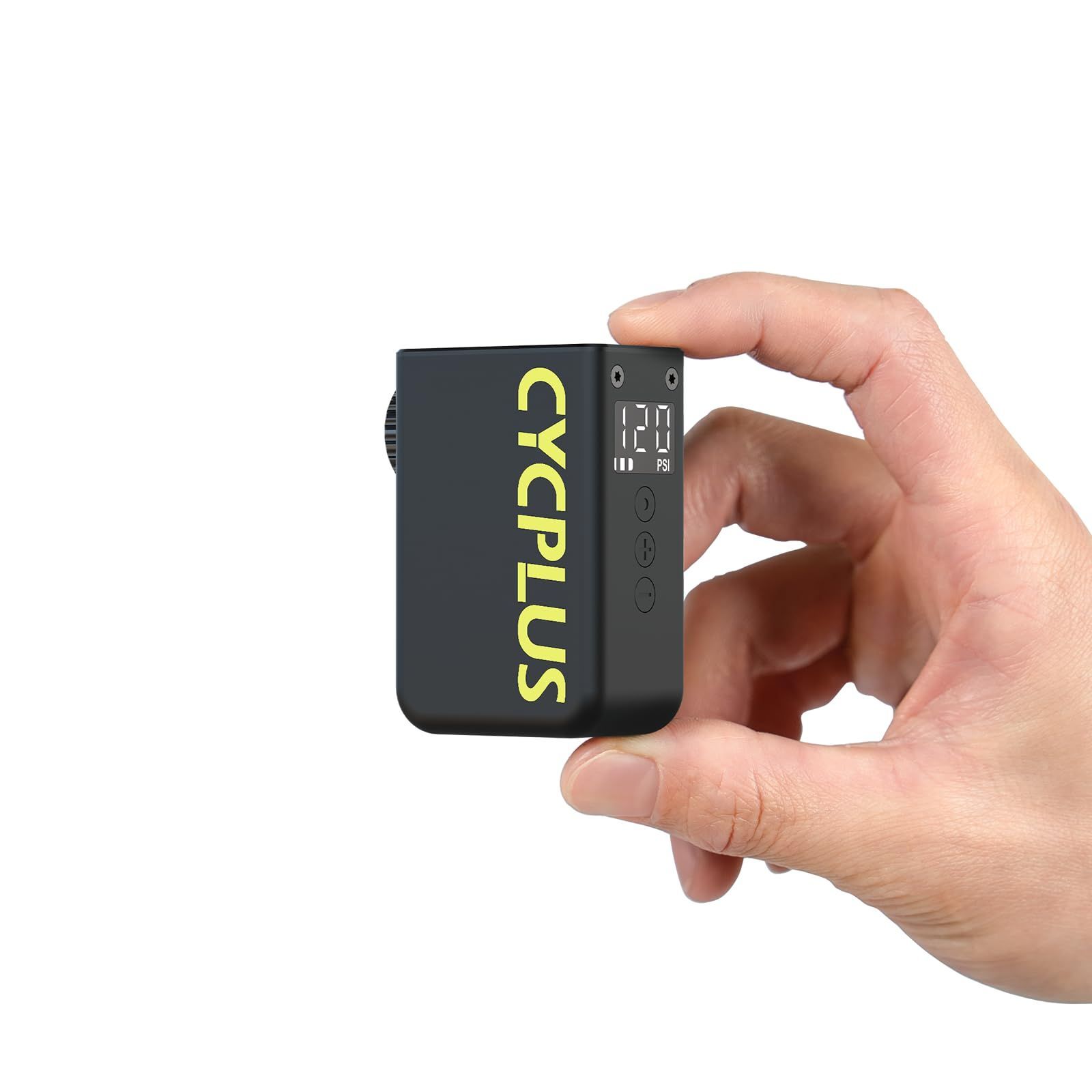 CYCPLUS 空気入れ 自転車 AS2 Ultra 120PSI電動空気入れ気圧表示自転車エアポンプ 携帯電動ポンプ 自動停止 エアーホース付き マウンテンバイク ロードバイク用