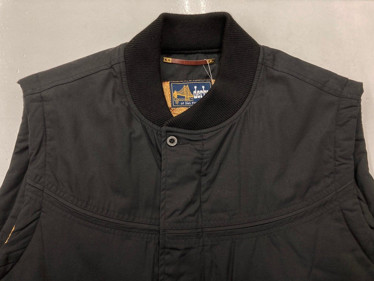 Derby Of San Francisco Black & Gold Vest トップス Derby Of San