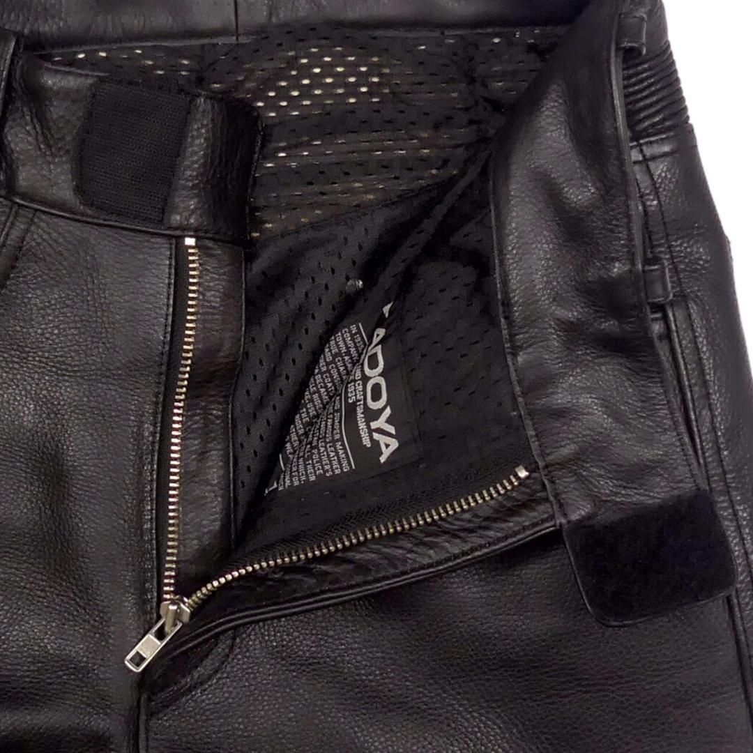 KADOYAパンツ メッシュ レザー S 本革 バイク 革パンツ HH9639 - メルカリ