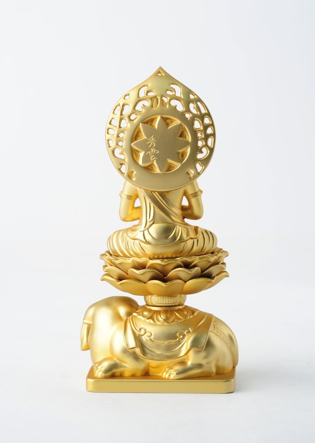 普賢菩薩 １５．０ｃｍ 金鍍金仕上 合金製 仏像 ［仏像］普賢菩薩 １５．０ｃｍ 金鍍金仕上 合金製 : Lives