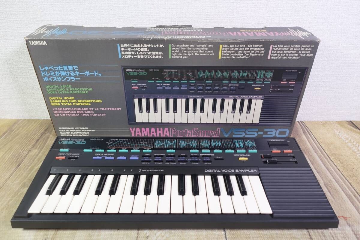 YAMAHA ポータサウンド VSS-30 キーボード ボイスサンプラー