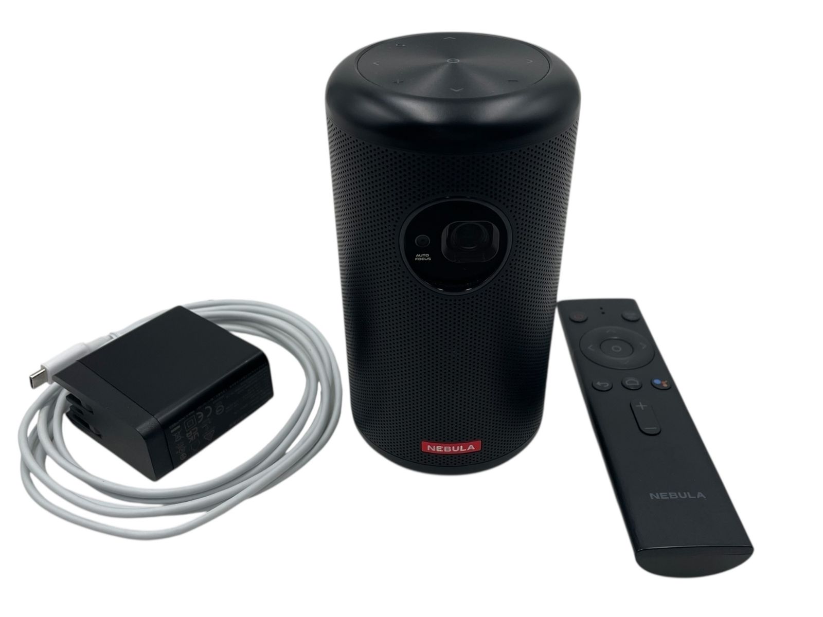 Anker Nebula Capsule II D2421 モバイルプロジェクター 投影映像良好 リモコン ACアダプター USB-Cケーブル付属 アンカー