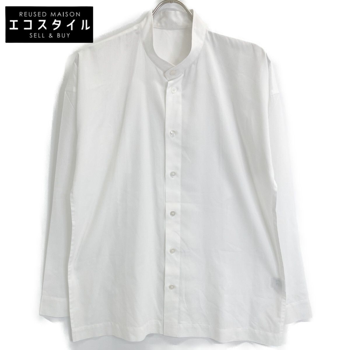 HOMME PLISSE ISSEY MIYAKE オムプリッセ ホワイトシャツ HOMME PLISSE ISSEY MIYAKE オム プリッセ イッセイミヤケ HP33FJ345