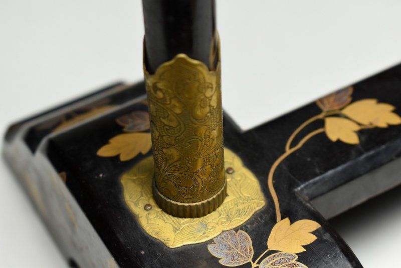 木製蒔絵 タオル掛け