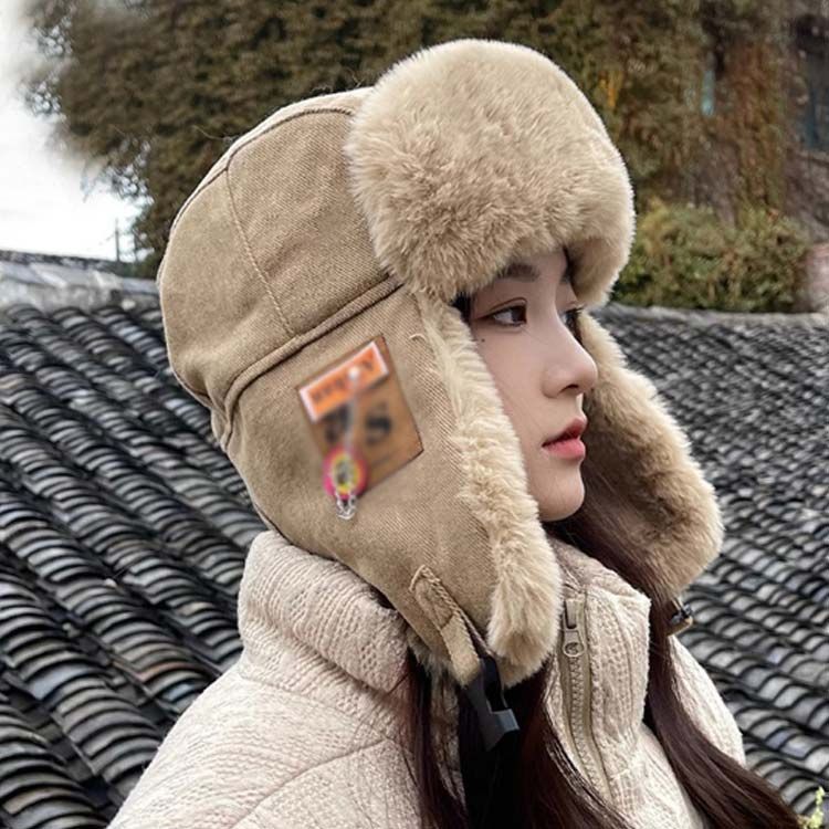 防寒帽子 メンズ レディース フライトキャップ パイロット