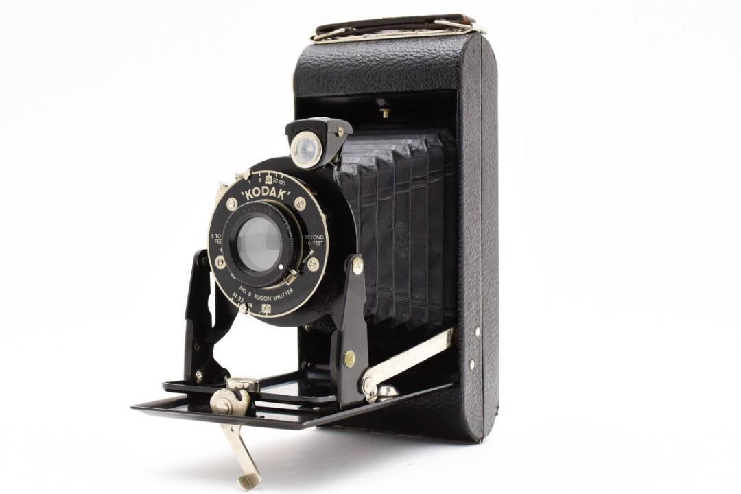 Kodak SIX-20 蛇腹カメラ レザーケース付 742