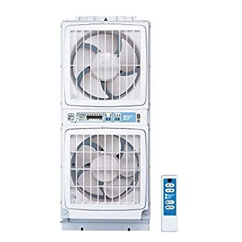 同時吸排形 窓用ツインファン（引き紐タイプ）〔代引不可〕 同時吸排形 窓用ツインファン（引き紐タイプ）代引不可 窓