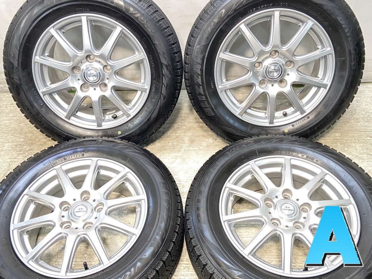 ブリヂストンスタッドレスVRX2 195/65R15アルミホイール付き4本セット