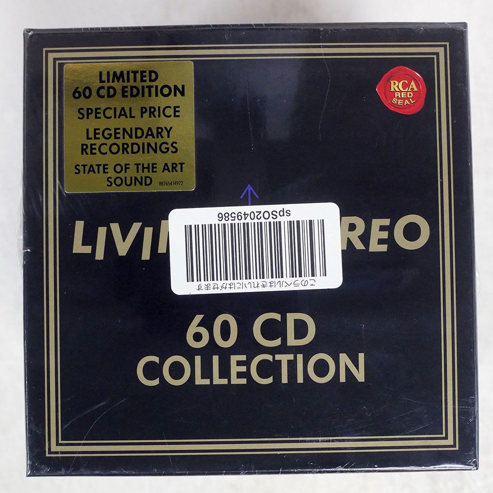 ヨーロッパ盤 VA ハイフェッツ ライナー 他 |LIVING STEREO 60 CD COLLECTION|RCA RED SEAL 88765414972 CD