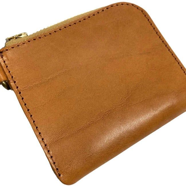 レッド ジーンズ 栃木レザー L字ファスナー ウォレット 財布 24100