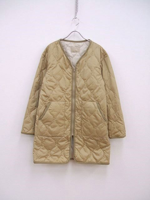 inherent 401-5012 ライナー付き コート ベージュ レディース インヒアレント【中古】2-1118T♪ inherent 401-5012 ライナー付き コート ベージュ レディース