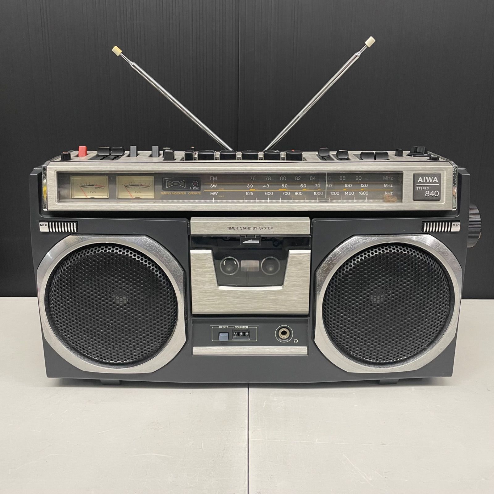 AIWA 3バンドステレオラジカセ TPR-840 動作未確認 現状品 AIWA 3バンドステレオラジカセ TPR-840 動作未確認 現状品