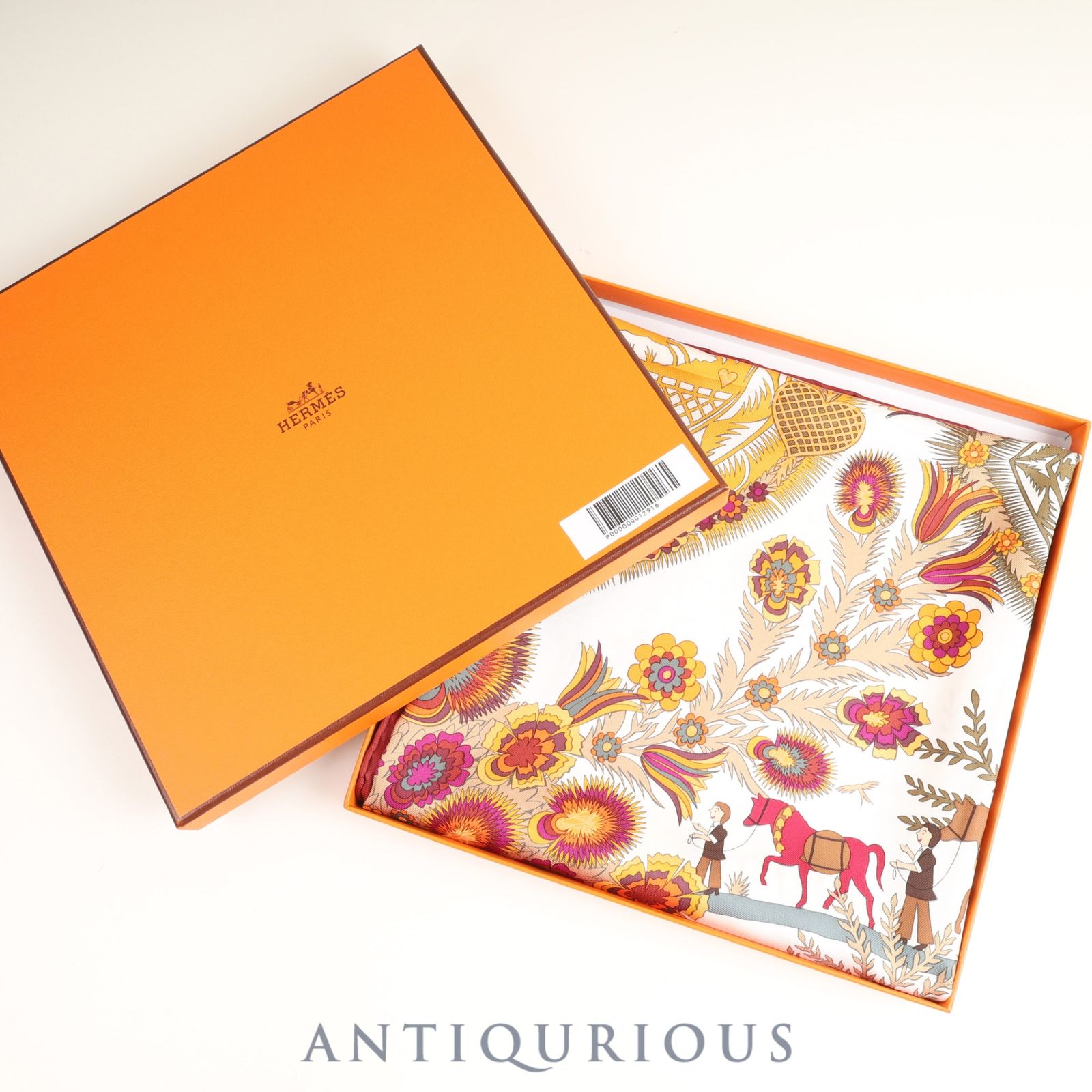 エルメス スカーフ カレ 90 切り絵 SILK100% 箱 - メルカリ