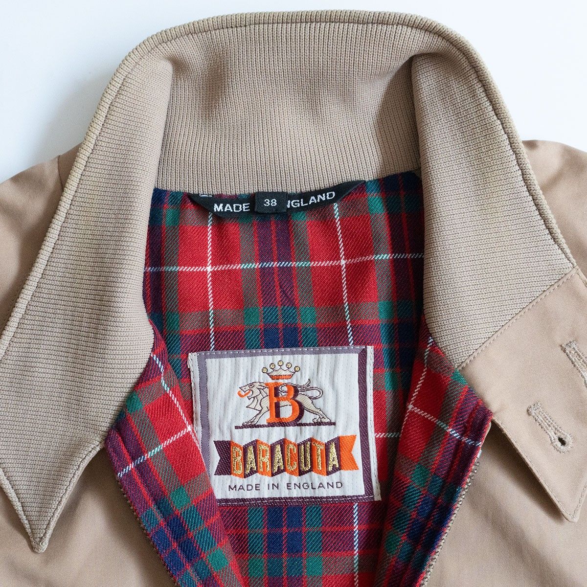 定番】 BARACUTA 【G9 スウィングトップ ハリントンジャケット