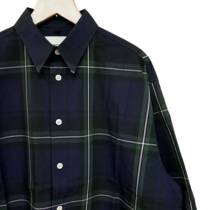 WTAPS ダブルタップス 国内正規 24SS TXT 01 SHIRT LS COTTON ...