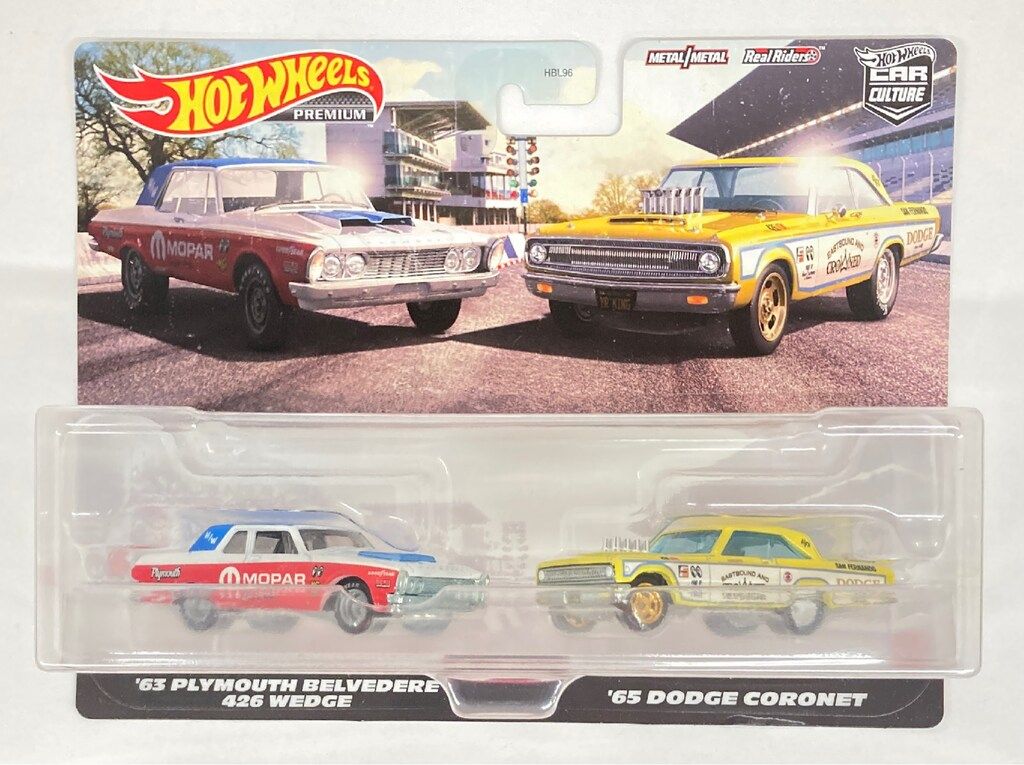 ⭐︎ベルルッティチャーム⭐︎非売品 MATTEL ホットウィール プレミアム 2パック プリマス