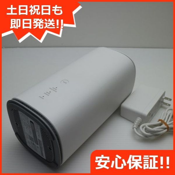 新品同様 Speed Wi-Fi HOME 5G L13 ZTR02 ホワイト AU ルーター