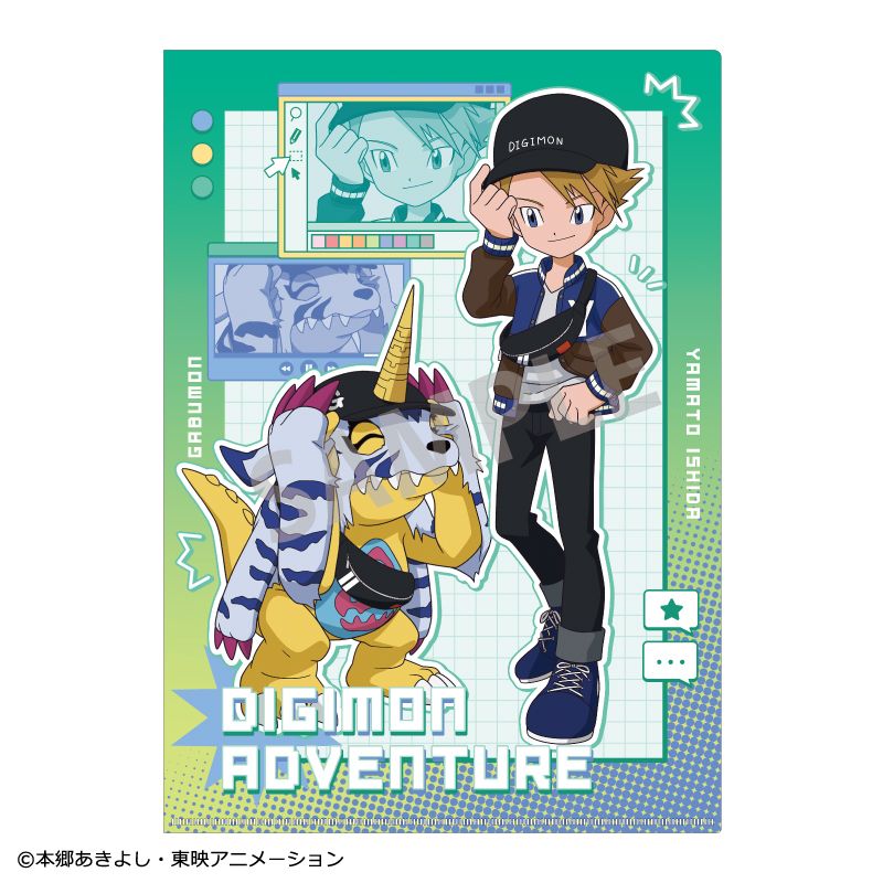 新品/公式】デジモンアドベンチャー_A4シングルクリアファイル_