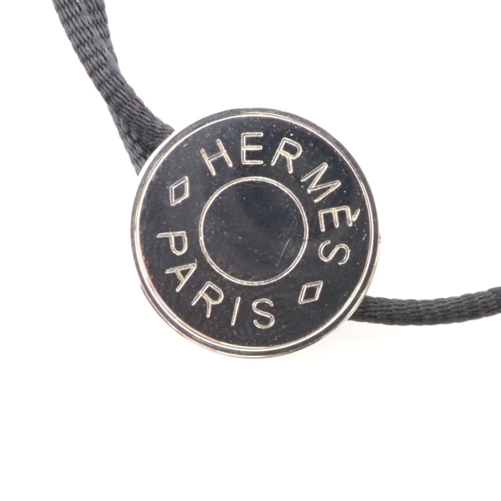 HERME’Sセリエ コードブレスレット・ブラック HERME'Sセリエ コードブレスレット・ブラック