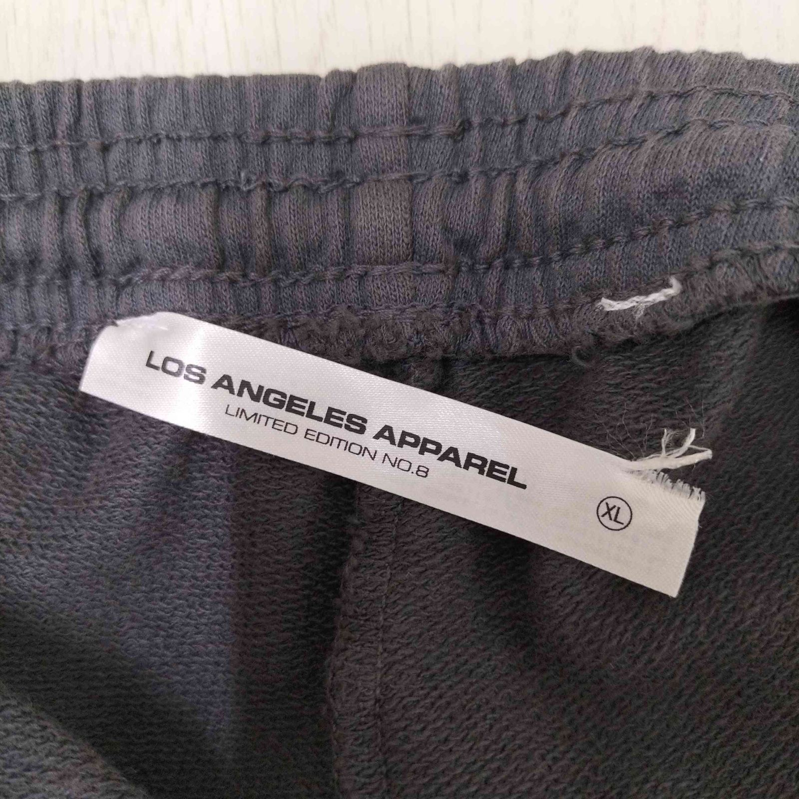 ロサンゼルスアパレル LOS ANGELES APPAREL USA製 ロゴ刺繍 裏毛 ...