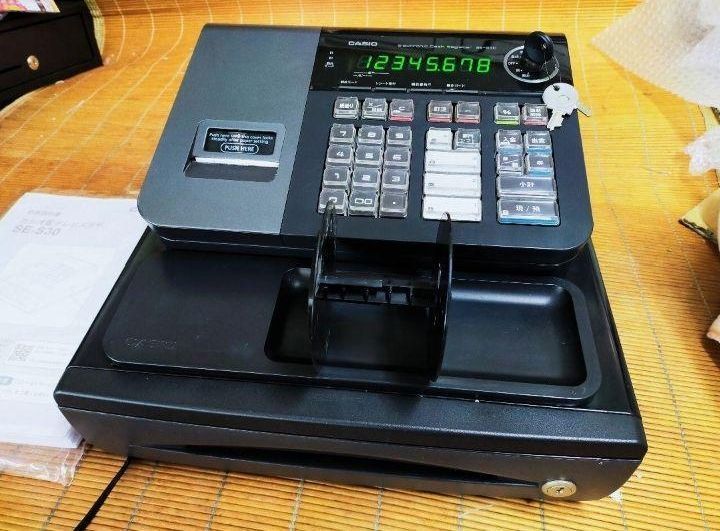 カシオレジスター　SE-S30　人気機種　コンパクト　送料無料　632001 カシオレジスター SE-S30 人気機種 コンパクト 送料無料 688001