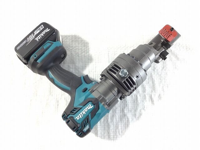 品质保障があります! ♥品 makita マキタ 18V 充電式鉄筋カッタ SC163DRG 青|ブルー バッテリー1個 6.0Ah 充電器 パーツ ケース