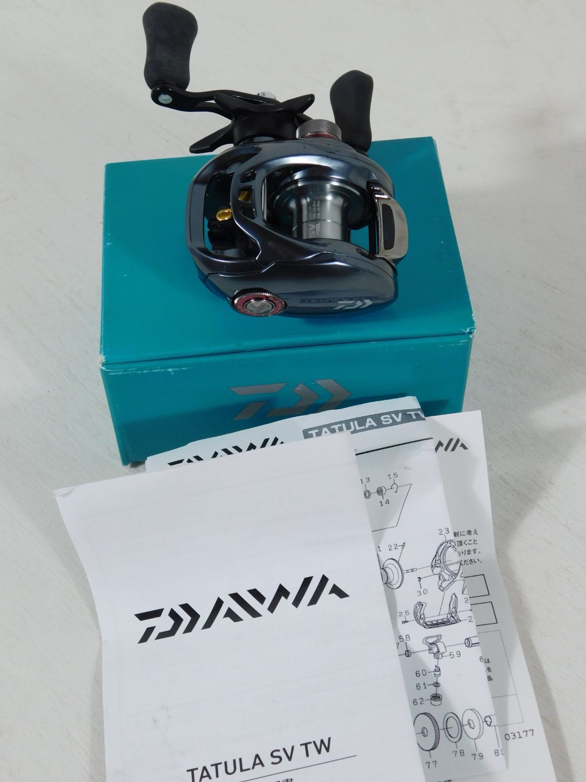 通販店 ダイワ daiwa 17タトゥーラSV TW7.3R 右巻き その2 | www