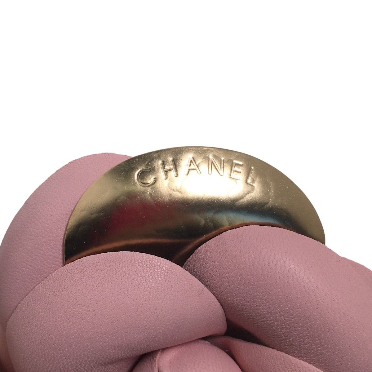 シャネル 箱付き カメリア コサージュ ブローチ CHANEL ピンク